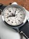 Luminox XA. 9527 P-38 Men's GMT Beige Dial Sapphire Lightning Pilot Watch