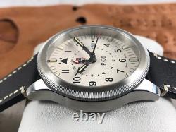 Luminox XA. 9527 P-38 Men's GMT Beige Dial Sapphire Lightning Pilot Watch