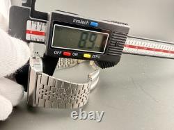 MINT 1978 Seiko A239-502A World Time Digital Stainless Watch Made In Japan