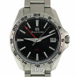MINT 2020 PAPERS Grand Seiko GMT Blue 39mm Stainless Steel SBGN005 Quartz Watch