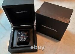 MOMO Design GMT Limited Edition 46mm Titanium Mens Watch Brand New Mint NIB RARE