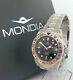 MONDIA GMT Automatic 200m Stainless Steel 40mm Watch Box, Paper Ref. MI-813