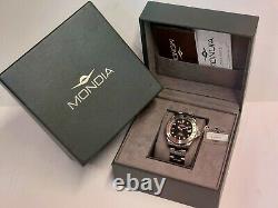 MONDIA GMT Automatic 200m Stainless Steel 40mm Watch Box, Paper Ref. MI-813