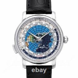MONTBLANC Ref 115071 4810 Orbis Terrarum Watch Never Used World Time WithWarranty