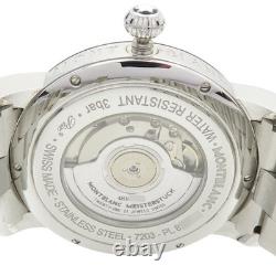 MONTBLANC STAR World Time GMT Watch Automatic Stainless Steel