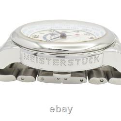 MONTBLANC STAR World Time GMT Watch Automatic Stainless Steel
