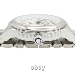 MONTBLANC STAR World Time GMT Watch Automatic Stainless Steel