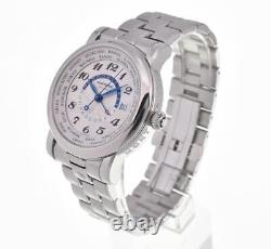 MONTBLANC Star World Time GMT 109286 Silver Dial Automatic Men's Watch L#113216