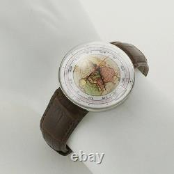 Magellan 1521 NH1521SS Automatic White Shell 43mm GMT World Time Men's watch