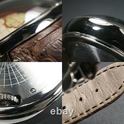 Magellan 1521 NH1521SS Automatic White Shell 43mm GMT World Time Men's watch