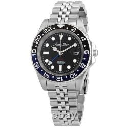 Mathey-Tissot GMT Automatic Batman Bezel Men's Watch H903ATNB