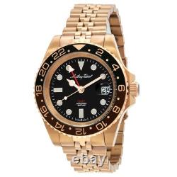 Mathey-Tissot GMT Quartz Black Dial Men's Watch H903PRN