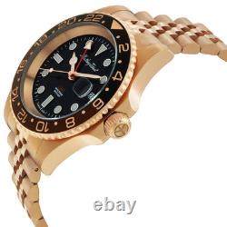 Mathey-Tissot GMT Quartz Black Dial Men's Watch H903PRN