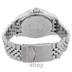 Mathey-Tissot Mathy Vintage GMT Black Dial Batman Bezel Men's Watch H903ANB