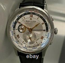 Maurice Lacroix Masterpiece Worldtimer MP6008 MINT CONDITION