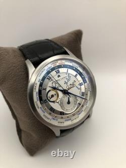 Maurice Lacroix Masterpiece Worldtimer Watch MP6008 Automatic True GMT QuickDate