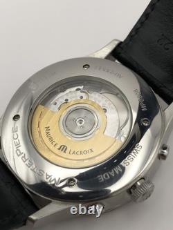 Maurice Lacroix Masterpiece Worldtimer Watch MP6008 Automatic True GMT QuickDate