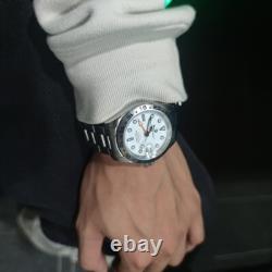 Men Automatic Mechanical GMT Watch Sapphire Glass 100M Waterproof Luminous Steel