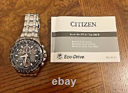 Men's Citizen Eco-Drive JY0 Skyhawk A-T Stainless Radio Control Watch CTZ-A8120