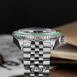 Men's GMT Automatic Watch, 38mm Sapphire Crystal, 100M Waterproof, WD6542