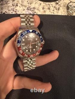Men's GMT Watch Red/blue