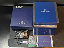 Men's Grand Seiko Sport GS 39mm GMT Stainless Steel Blue Quartz SBGN005 Watch