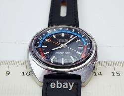 Men's JAPAN Vintage 1973 AUTOMATIC GMT Watch SEIKO Navigator Tmier 6117-6419