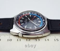 Men's JAPAN Vintage 1973 AUTOMATIC GMT Watch SEIKO Navigator Tmier 6117-6419