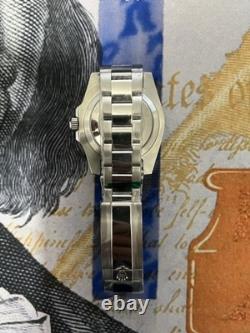 Men's Luxury GMT Style Automatic Watch Black/Gray Bruce Wayne Colorway 41mm