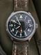 Men's Maratac CountyComm Titanium 44mm GMT Gen2 Quartz. Handmade leather strap
