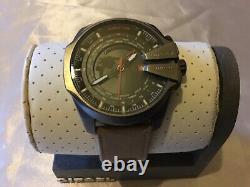 Mens Diesel Dz4306 Watch Gmt Mega Chief World Time Military Style New Boxed