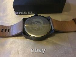 Mens Diesel Dz4306 Watch Gmt Mega Chief World Time Military Style New Boxed
