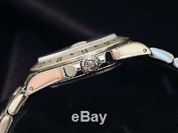 Mens Rolex Stainless Steel Explorer II Date Watch 40mm Black Dial Model 16570