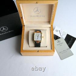 Mercedes Benz Classic Car Accessory World Timer GMT Dual Time Automatic Watch