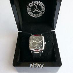 Mercedes Benz Classic Car Accessory World Timer GMT Dual Time Automatic Watch
