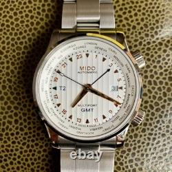 Mido Multifort GMT Worldtime Automatic M005929A Mint Box & Papers