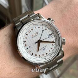 Mido Multifort GMT Worldtime Automatic M005929A Mint Box & Papers