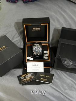 Mido Ocean Star Captain GMT Black Dial M026.629.11.051.01 Watch NIB + Papers