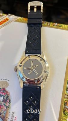 Mido Ocean Star Decompression timer GMT Worldtime blue