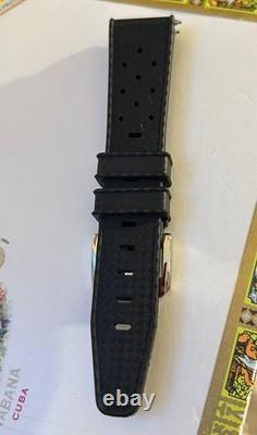 Mido Ocean Star Decompression timer GMT Worldtime blue