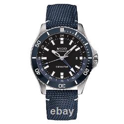 Mido Ocean Star GMT Automatic Blue Dial Stainless Men's Watch M0266291705100