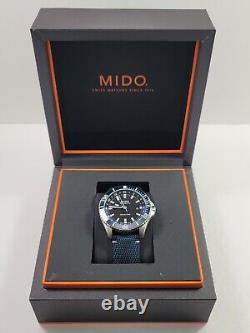 Mido Ocean Star GMT Automatic Blue Dial Stainless Men's Watch M0266291705100