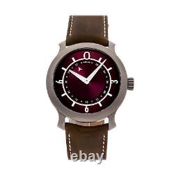 Ming 17.03 GMT Titanium Automatic Watch 38mm Unisex Strap Tang