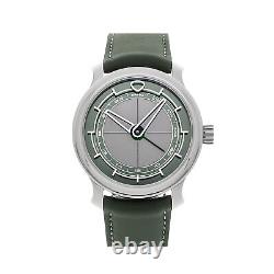 Ming 22.01 GMT Automatic 38mm Titanium Mens Strap Watch 22.01 GMT