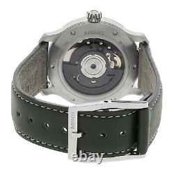 Ming 22.01 GMT Automatic 38mm Titanium Mens Strap Watch 22.01 GMT