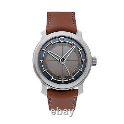 Ming 22.01 GMT Automatic 38mm Titanium Mens Strap Watch 22.01 GMT Gilt