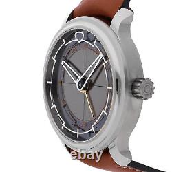 Ming 22.01 GMT Automatic 38mm Titanium Mens Strap Watch 22.01 GMT Gilt