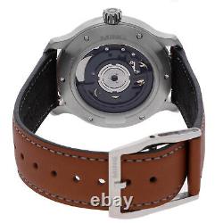 Ming 22.01 GMT Automatic 38mm Titanium Mens Strap Watch 22.01 GMT Gilt