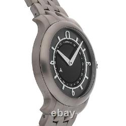 Ming GMT Automatic 38mm Titanium Mens Bracelet Watch 17.03 GMT