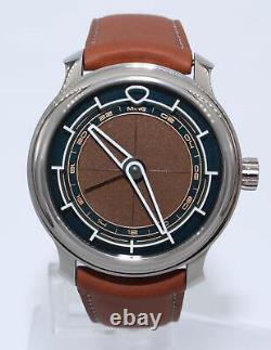 Ming GMT Gilt 38mm Automatic Titanium Mens Watch 22.01 22.01 Selling As-Is